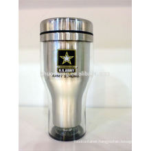 wholesales screw lid coffee mug, thin coffee mug, promotional coffee mug